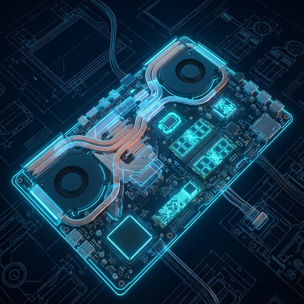 3D Laptop Visualization